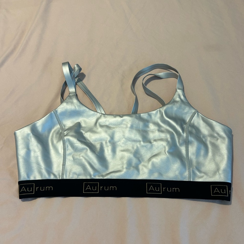 AURUM Silver Bra for Comfort and Light Support